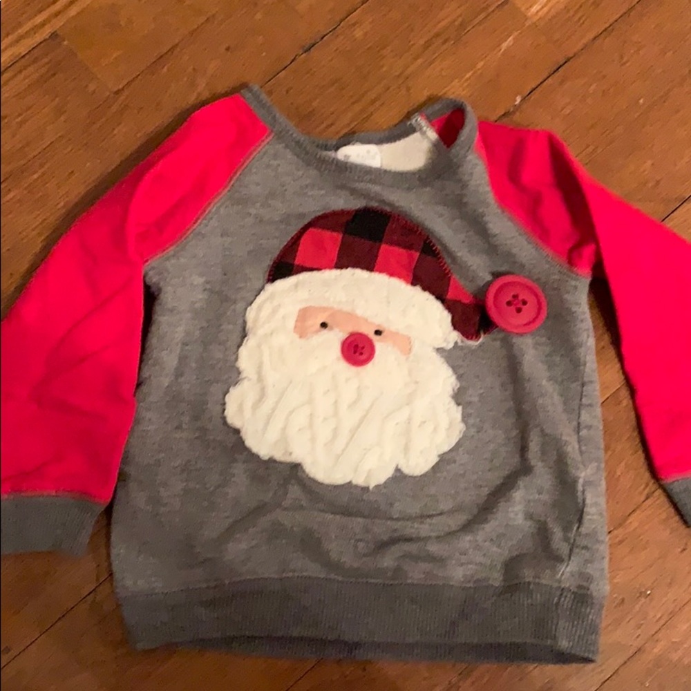 Mudpie Santa Sweatshirt
